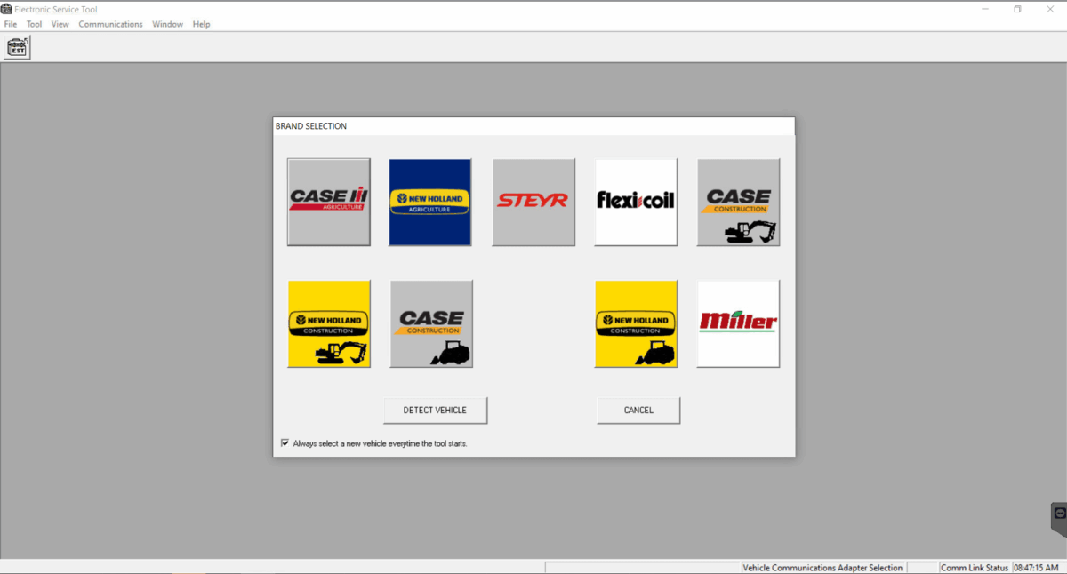 CNH EST 9.12 Software