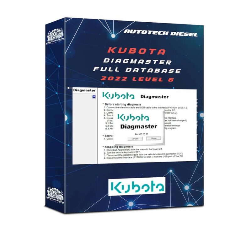Kubota Diagmaster 2022 Level 6