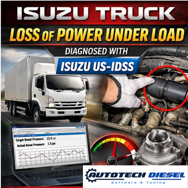 Isuzu Truck Loss of Power Under Load